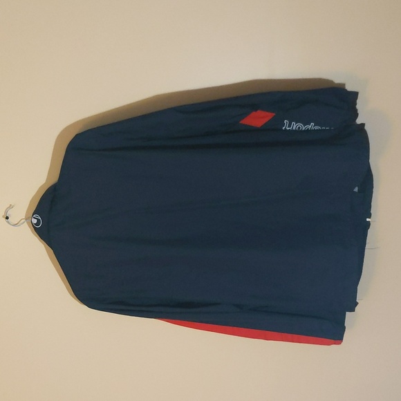 Uhlsport|Rapides Windbreaker Jacket Zippered, Zip Pockets Hidden Hood In Collar - Picture 3 of 12